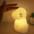 thumbnail image 2 of Dsseng Dinosaur Night Light for Kids, Rechargeable Squishy Silicone LED Nightlight Lamp as Birthday Christmas Gifts for Baby Boys Children Toddlers Tween Girls Nursery, 2 of 6
