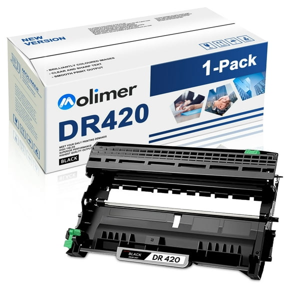 DR420 Black Drum Unit Compatible with Brother DR 420 for DCP-7060D DCP-7065D Printers