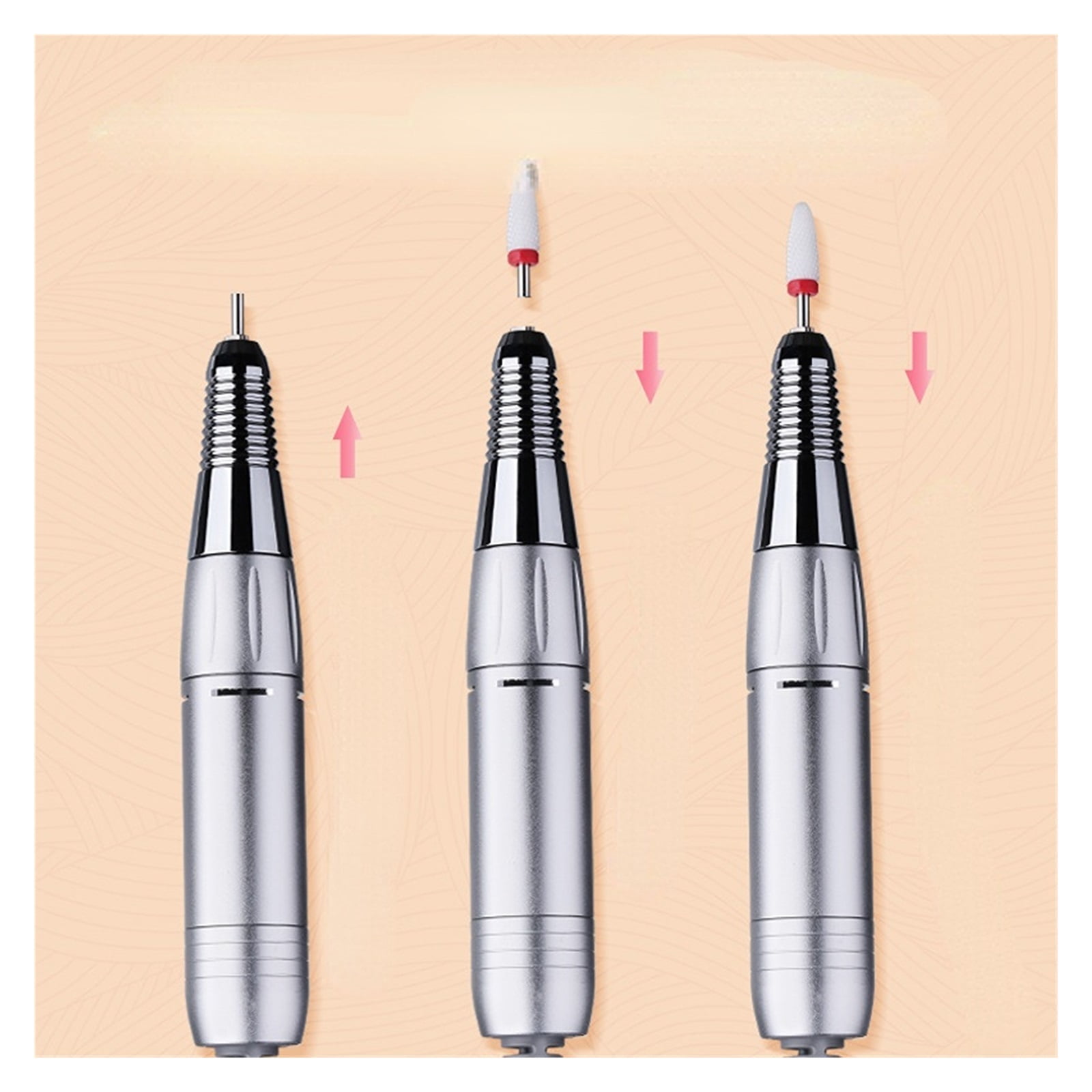 35000RPM Electric Nail Drill Machine For Manicure, Professional Nail Lathe With LCD Display, Rechargeable Nail Salon Tool ,Low Noise