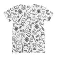 thumbnail image 3 of Ensemble de Pyjama Doux Imprimé pour Filles, Col Rond, Tenue de Jeu, Vêtements de Sommeil Confortables pour Tout-Petits, Tenue Décontractée, 3 of 6