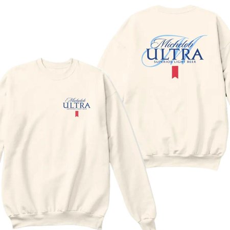 Michelob Ultra Light Beer 2Sides Sweat. Michelob Ultra . For Men . For Women . Clothing. Unisex Comfort Sweatshirt, Color: Sand, Size: L