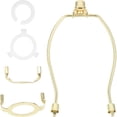 thumbnail image 4 of 1 Set Lamp Harp 6 Inch Heavy Duty Lamp Shade Bracket Lampshade Adapter, 4 of 7