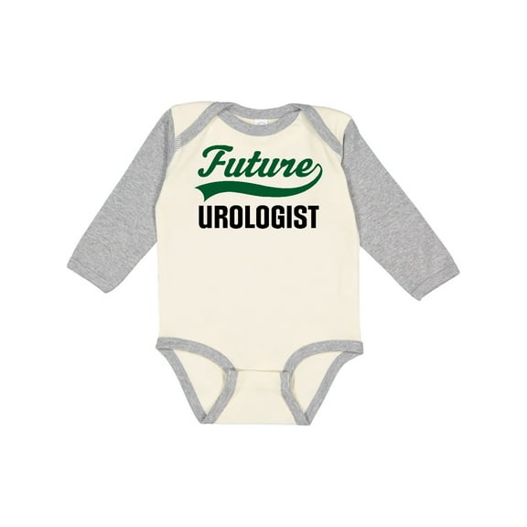 Inktastic Future Urologist Boys or Girls Long Sleeve Baby Bodysuit
