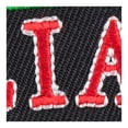 thumbnail image 2 of Italian Black & Red Rocker Patch, Small Size, 2 of 3
