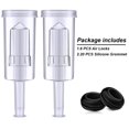 thumbnail image 4 of Airlock Set for Fermentation, 40 Pieces Silicone Grommets and 6 Pieces Plastic Airlock for Preserving, 4 of 7