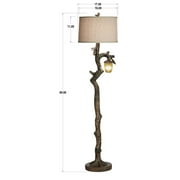 Pacific Coast Lighting Floor lamp Lodge lamp with acorn nitelite