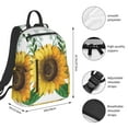 thumbnail image 6 of Japuie Sunflowers (2) Print Hiking Backpack,Waterproof and Wear-resistant Daypack,Lightweight Packable Backpack,Casual Shoulder Bag,Travel Laptop Backpack,College Bookbags, 6 of 7
