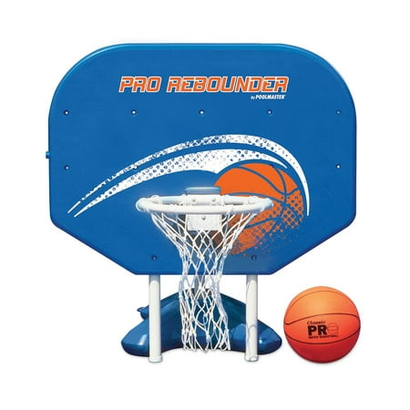 Poolmaster Pro Rebounder Poolside Basketball Net System Game with Ball & Needle