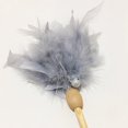 thumbnail image 3 of Kitten Wand Faux Feather Interactive Kitten Teaser Toy Cat Toy Wand with Bell, 3 of 10