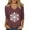 Dark Purple, variant on Tees Tops For Women T-Shirts 3/4 Sleeve Summer Snowflake Print V Neck Tunic Workout Clothes