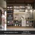 thumbnail image 5 of Cocina Integral 270cm Marrón/Crema Agata Madesa, 5 of 5