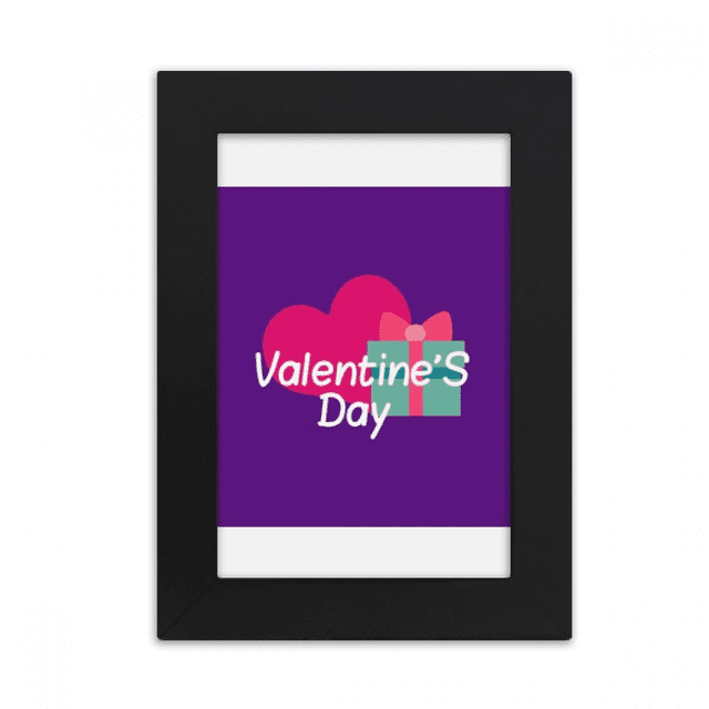 Couple Love Eternal Companionship Desktop Photo Frame Picture Display Art Painting Exhibit