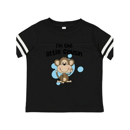 

Inktastic I m The Little Cousin-monkey-blu Gift Toddler Boy Girl T-Shirt