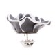 thumbnail image 5 of Broche de la flor de la boda Sunnimix Hecho a mano Gris, 5 of 8
