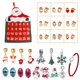 thumbnail image 1 of Calendario De Adviento De Navidad, Colgante No Tejido, Calendario De Adviento De Navidad De Papá Noel, Pendientes De Regalo, Pulsera, Conjunto De Abalorios De Cuentas, Regalo Diy matsuzay AP005978-00, 1 of 6