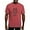 Crimson Red, variant on CafePress - CRAZY CAT MAN T Shirt - Mens Comfort Colors Shirt