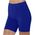 thumbnail image 1 of Timegard Running Shorts for Women Bike Short Leggings High Waist Solid Color Comfy Athletic Shorts, 1 of 4