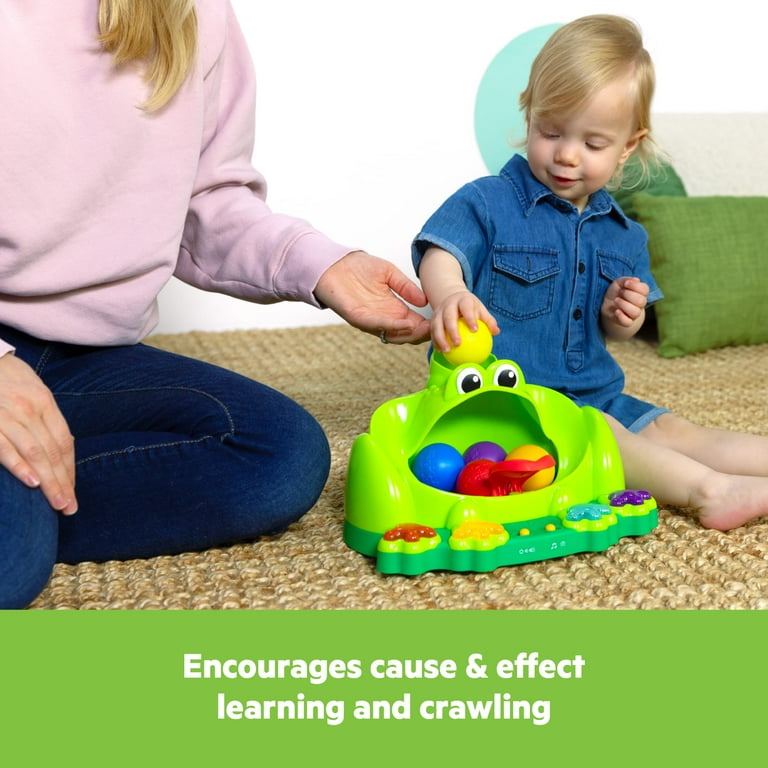 Bright Starts Poppin' Ball Frog Interactive Toy photo 4