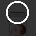 thumbnail image 4 of Ajuste El Color De La Luz, Luz De Relleno Para Teléfono Móvil, Luz Circular Para Selfies Recargable, Tres Colores Para Pestañas De Tatuaje Para Mujeres, 4 of 7