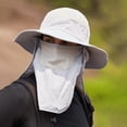 thumbnail image 2 of Sombrero Protección para el cuello Sombrero para el absorbe el sudor Sombrero de pesca Sombrero de cubo para mujer Gris claro kusrkot Sombrero de copa, 2 of 8