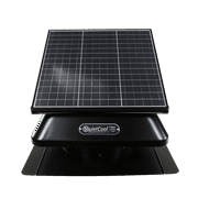 Solar Roof Mount Attic Fan w 40 Watt Solar Panel