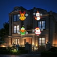 thumbnail image 3 of Yeacher LED Projector Christmas Decorative Projection Lamp Rotating Projector Lights with Remote Control Waterproof Outdoor, 3 of 8