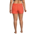 thumbnail image 2 of Lands' End Women's Plus Size 3" Quick Dry Elastic Waist Board Shorts Swim Cover-up Shorts with Panty, 2 of 3