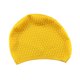 thumbnail image 1 of Gorro de natación de silicona, práctico, impermeable, para piscina, con protección para las orejas y pelo largo, para mujer (amarillo), 1 of 7