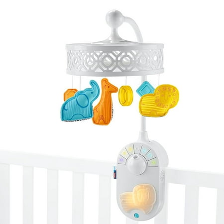Fisher Price 2 in 1 Baby Infant Animal Projection Mobile with Remote (Best Mobile Price In Dubai)