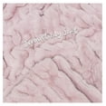 thumbnail image 6 of RoLinsc Premium Ruched Faux Fur Throw Blanket - Luxurious, Soft Reversible Mink Blanket - 50" x 65” - Tan Rose, 6 of 8