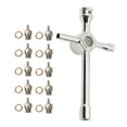 thumbnail image 1 of 10pcs Metal N3/N4 Hot Glow Plug Spark Glow Plug and Cross Wrenches Engine, 1 of 7