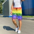 thumbnail image 6 of Naloa Colorful Tie Dye Men's Short Pajama Pants, Pj Shorts, Lounge Comfort Shorts-3X-Large, 6 of 6