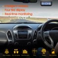 thumbnail image 4 of Inteligente AN-10C Solar Car TPMS LCD Pantalla digital Auto Monitoreo de presión de neumáticos Sistema de advertencia de alarma de temperatura de neumáticos, 4 of 9