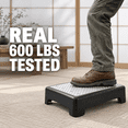 3.35 Inch Low Step Stool for Adults Seniors Black Grey Small - Walmart.com