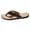 Brown, variant on Mens Flip Flops Arch Support Summer Casual Outside Wear Beach Non Breathable Flip Flops Clip Toes Big Size Flat Bottom House Shoes for Men