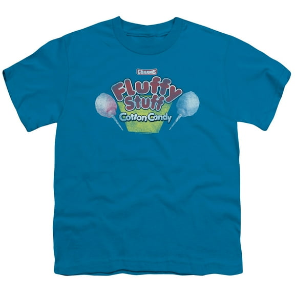 Tootsie Roll Fluffy Stuff Logo S/S Youth 18/1 T-Shirt Turquoise