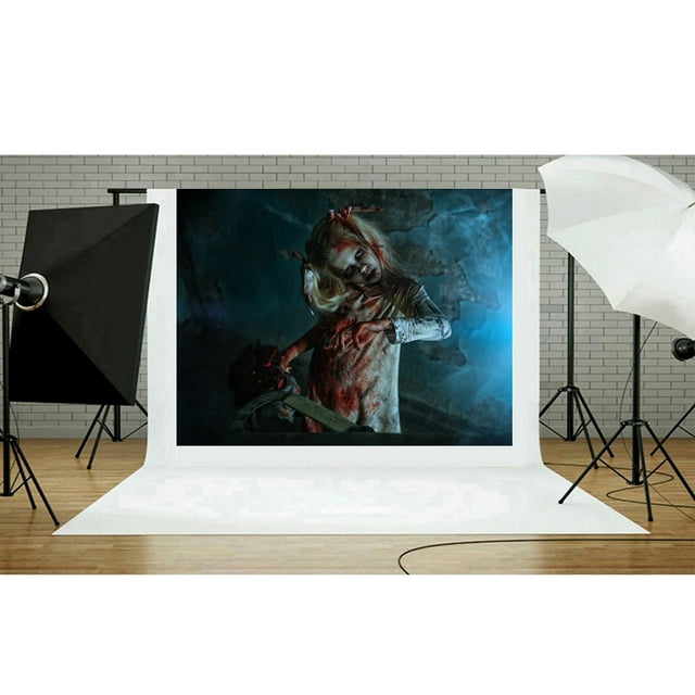 AKEGAMN Happy Halloween Background Digital Background for Photography Studio