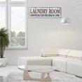thumbnail image 6 of Hemoton Laundry Room Wooden Sign Novel Decorative Hanging Plaque Vintage Wall Decoration, 6 of 6