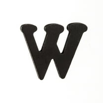 12 Pack: 2.5" Black Wood Letter by Make Market®