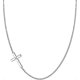 thumbnail image 4 of Collar con Cruz de Acero Inoxidable Yashi para Hombre Colgante de Cadena de Cuerda en Plata Negro Y Oro 45 cm, 4 of 5