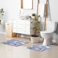 thumbnail image 5 of Rectangle Bath Rugs Plush Bathroom Carpet Mat Non Slip Bathroom Mats Cute Animals in The Snow, 5 of 5