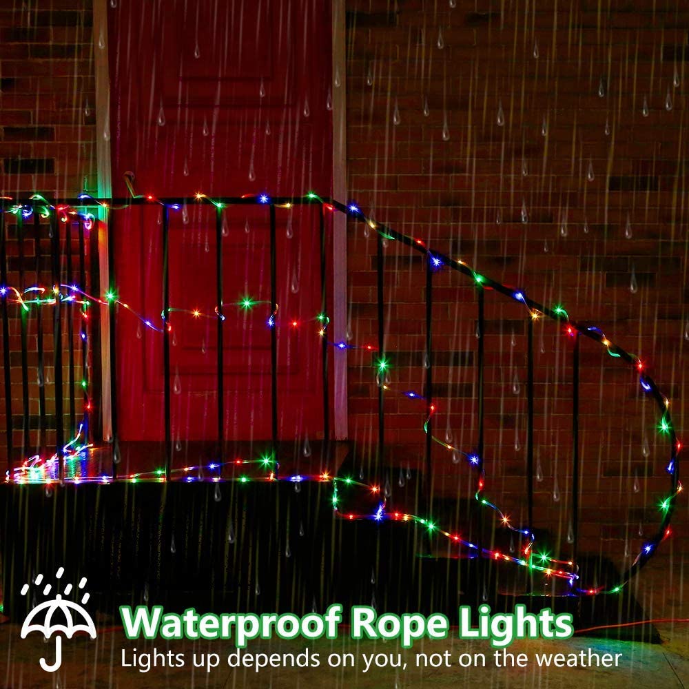 rope lights for bedroom
