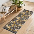 thumbnail image 6 of Luxury Dollar Chain Runner Area Rug 2x6 Soft Non-Slip Washable Bedside Carpet for Hallway Bedroom Living Room Home Decor, 6 of 8