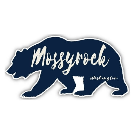 

Mossyrock Washington Souvenir 3x1.5-Inch Fridge Magnet Bear Design