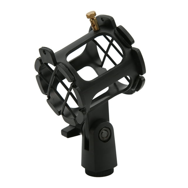 Support de Microphone à Choc, Support de Microphone en Plastique Réglable en Force Portable pour Diffusion en Direct pour Conférence