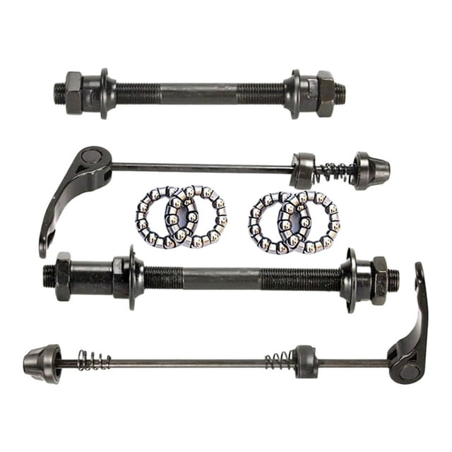 Unatoiry Durable Metal Bike Axle Quick Release Skewer Set For Easy Installation Wide Application front and Rear axle 1Set