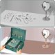thumbnail image 5 of Caja de almacenamiento de joyas, caja de joyería de viaje 2 capas de joyas, caja de almacenamiento de joyas collar / anillo / joyería de pulsera PenghuiLiu 9024719193885, 5 of 5