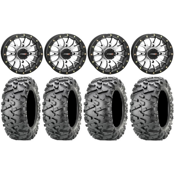 System 3 ST-3 Machined 14" Wheels 26" BigHorn 2.0 Tires Sportsman 550 850 1000