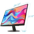 thumbnail image 2 of Sceptre Monitor de Computadora IPS de 27 Pulgadas 1080p 75Hz Altavoces Integrados HDMI, Negro Máquina (E275W-FPT), 2 of 5