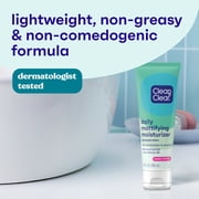 Clean & Clear Mattifying Moisturizer, Daily Face Lotion, 3.4 fl. oz
